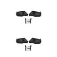 thumbnail image 3 of Transemion Windshield Hand Guard Motorcycle Accessory For Outdoor Enthusiasts ABS Motorcycle Handlebar Protector black 2Set, 3 of 6