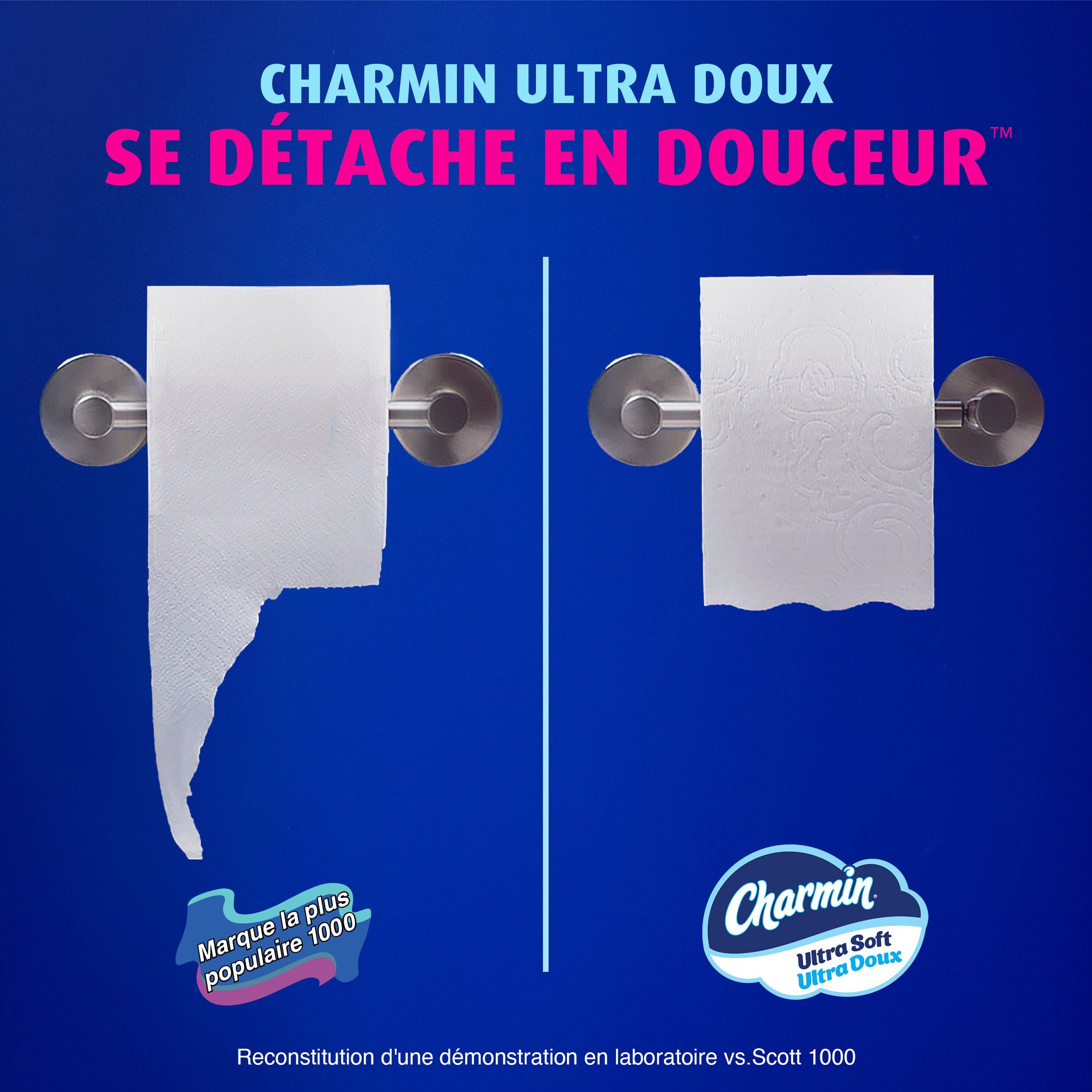 Charmin Toilet Paper Ultra Soft, 30 Triple Rolls = 90 Regular Rolls, 2-ply Bath Tissue, 30 Count