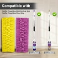 thumbnail image 2 of EEEkit 4pcs Microfiber Replacement Mop Pads Fit for SwifferPowerMop, Washable Refills, 2 of 6