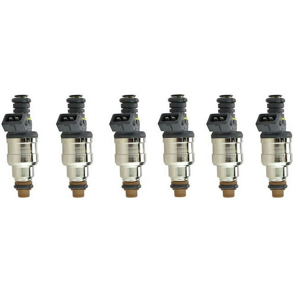 Fuel Injector Set 6 Piece - Compatible with 1985 - 2001 Ford Ranger 1986 1987 1988 1989 1990 1991 1992 1993 1994 1995 1996 1997 1998 1999 2000