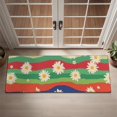 thumbnail image 2 of Pioneer Flower Floral Print Pattern Door Rugs,Washable Non Slip Door Mats Indoor,Decorative Door Mats,Entry Mat Indoor for Entrance,Bedroom,Kitchen,Bathroom,16"x47", 2 of 6