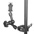 thumbnail image 4 of Magic Arm 7 inch Articulating Friction Arm Super Clamp Adjustable Rod Clamp Pliers Clip With 1/4 inch And 3/8 inch Thread For Dslr Camera Rig/Lcd Monitor/Led Lights/Flash Light,Black, 4 of 7
