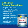 thumbnail image 4 of In The Swim Pool Blue Epoxy Swimming Pool Paint - Epoxy-Base, High Gloss, Swimming Pool Paint - Long Lasting Stain Resistant - 1 Gallon 40016301, 4 of 8