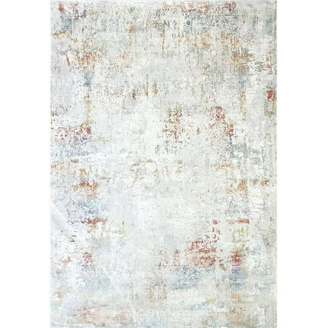 Dynamic Rugs LD289894130 2 Pi 2 Po x 7 Pi 7 Po Leda 9894 Tapis de Course&44; 130 Rouge Ivoire
