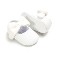 thumbnail image 4 of Fymall Newborn Infant Baby Soft Sole Bow-knot Crib Shoes, 4 of 5