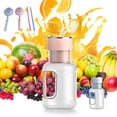 thumbnail image 1 of Portable Blender under $5! CQCYD Portable Blender for Smoothies, Gym Protein Shake Blender, Office Healthy Drink Maker, Travel Fruit Juicer, Outdoor Sports Nutrition Blender, 1 of 9