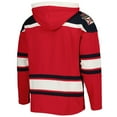 thumbnail image 3 of Men's '47  Red Florida Panthers Superior Lacer Lace-up Hoodie, 3 of 4