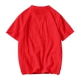 thumbnail image 2 of T-shirt à Imprimé Cocotier à la Mode pour Hommes, Manches Courtes, Col Rond, Décontracté, Tendance Fleur pour Hommes, Haut Basique Stylé, 2 of 4