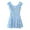 Blue, variant on Miaoju Girls One Piece Swimsuit Size 8-9 Modest Ruched Girls Tankini Swimsuit Lightweight Contrast Color Beach Skirt Cute Ruched Bathing Suit Swimwear Shorts and Skirt Adjustable Straps