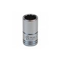 thumbnail image 2 of SK Professional Tools Socket 8mm 1/4 In. Drive 12 Pt. Chrome Finish, 2 of 3