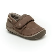 Stride Rite Wally Kid's Leather & Canvas Slip On, Sizes 3-6