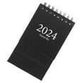 thumbnail image 4 of SHISUYAN Mini Calendrier 2024 Petit Calendrier de Table Petit Calendrier Anglais Ornement Calendrier de Bureau Décoratif, 4 of 8