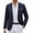 Dark Blue, variant on COOFANDY Mens Casual Blazer Suit Jackets Slim Fit One Button Sport Coats Lightweight Business Sports Jackets