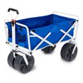 thumbnail image 2 of Mac Sports Collapsible Folding All Terrain Outdoor Utility Wagon Cart, Blue, 2 of 11