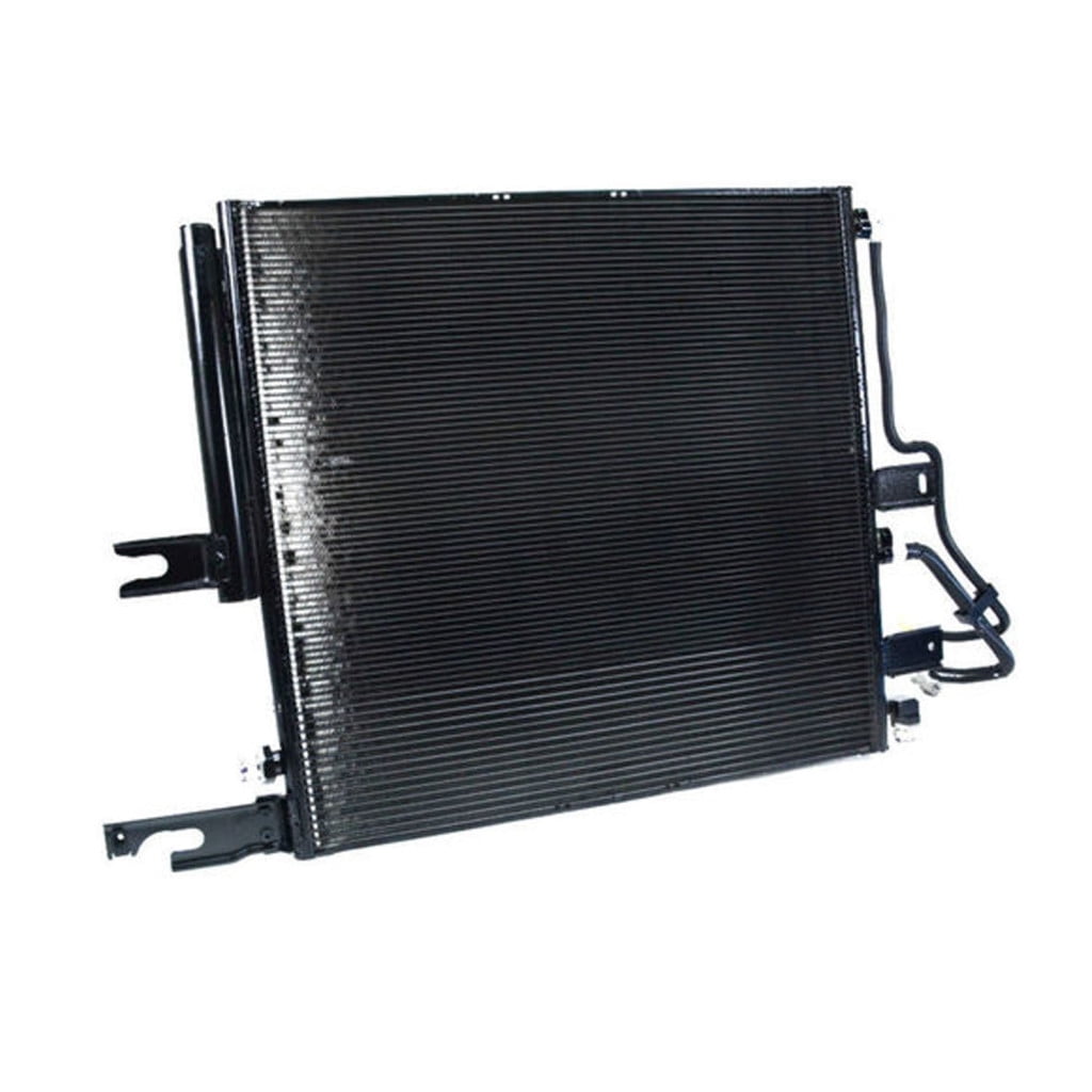 KarParts360 For Dodge Ram 2500/3500 2010 Condenser And Trans Cooler | With Jumper Tube and Drier