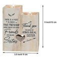 thumbnail image 4 of Double-sided Printed Candle Holder-best Friend Candle Best Friend Birthday Gift Christmas Gift For, 4 of 5