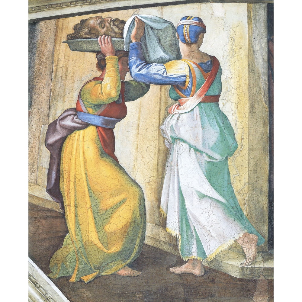 Acrylic Face Mounted Prints Michelangelo Buonarroti Sistine Chapel