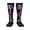 1 Black, variant on Womens Palmetto Tree Tie Dye Knee High Socks Comfy Thermal Boot Long Socks