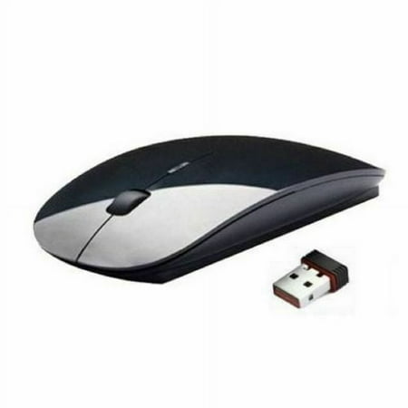 Simyoung Ultra Slim Optical 2.4G Wireless Mouse Mice Portable Ergonomically DPI Adjustable 3D USB Receiver for Laptops Computers Black price history on PriceWatchPro