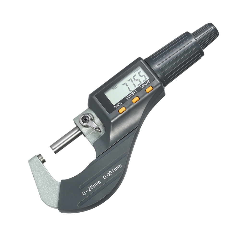 025 mm Electronic Outside Micrometers 0.001mm with Extra Large LCD