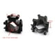 thumbnail image 4 of Riel de montaje de tubo de barril adaptador de bípode ajustable para antorcha de vista de linterna Likrtyny Para estrenar, 4 of 5