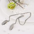 thumbnail image 4 of 3 Pice Mtal Chane Clips Flexible Porte Servilletas De Mesa Pour Lgant Bavoir Servilletas Personnes Ages Enfants Adulte, 4 of 5