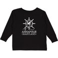 thumbnail image 3 of Inktastic Annapolis Maryland Vacation Boys or Girls Long Sleeve Toddler T-Shirt, 3 of 5