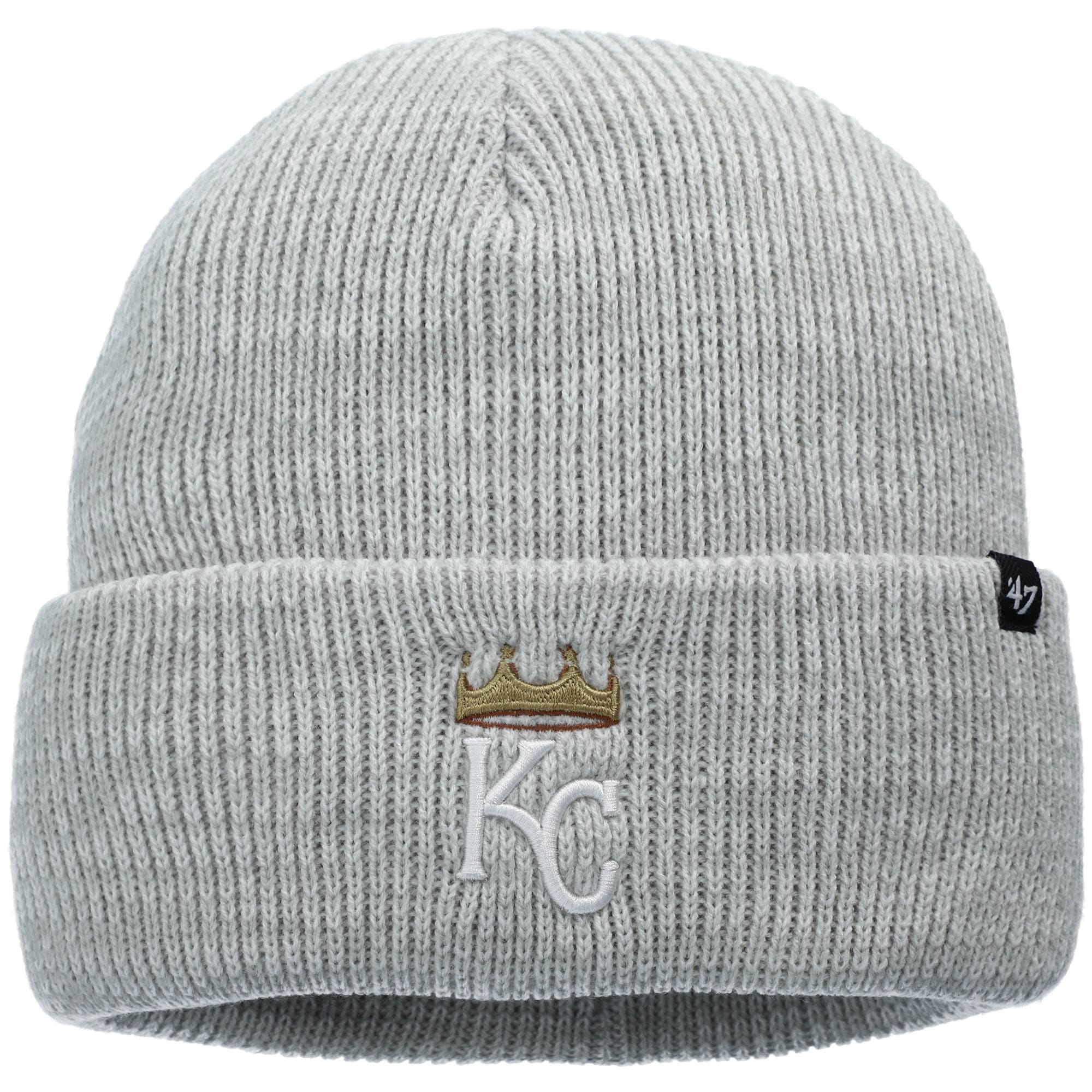 Brain Freeze Cuffed Knit Hat - Gray 