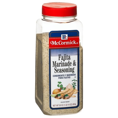 6 PACKS : McCormick Fajitas Marinade & Seasoning  30-Ounce Units