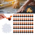 thumbnail image 1 of Tile Leveling System Kit 50pcs Tile Leveler Spacers 100pcs Cross Tile Gap Tool with 1 Wrench Reusable Ceramic Tile Installation Tool for Building Walls Floors, 1 of 4
