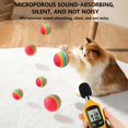 thumbnail image 5 of Interactive Cats Toys,5Pcs Rubber Bouncy Balls,3 Sizes for Cats Dogs Indoor Outdoor Play Interaction Excersise, 5 of 6