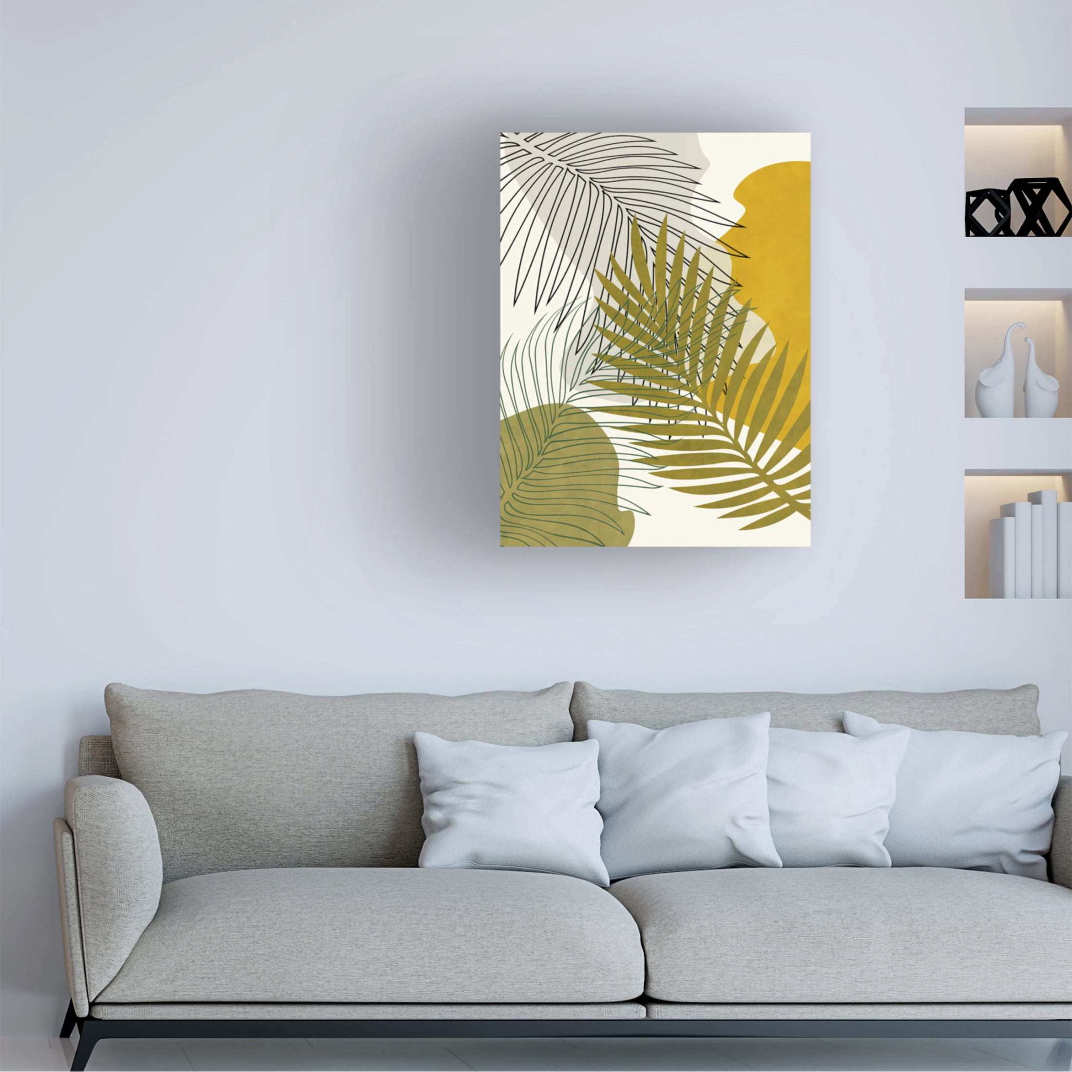 Trademark Fine Art Ana Rut Bre Bungle Jungle3 Canvas Wall Art