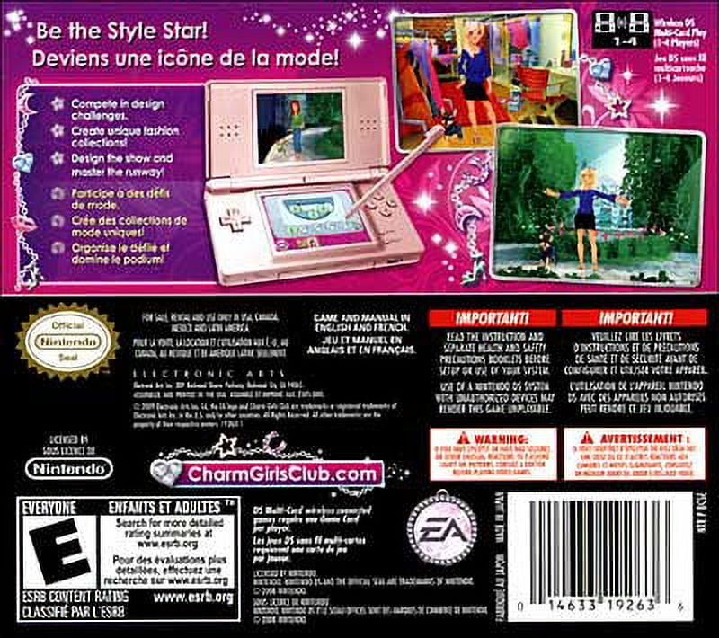 Charm Girls Club My Fashion Show (Nintendo DS) 