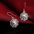 thumbnail image 3 of EOEMY Fashion Cute Wedding Party Silver 925 Charms Women Lady Earring Jewelry Le013, 3 of 3