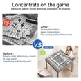 thumbnail image 5 of Stylish 31.5 Inch Boho Mahjong Mat, Professional Rubber Game Table Pad with Non-Slip Grip and Noise Reduction, Perfect for Card Games Tile Games and Board Games, 5 of 7