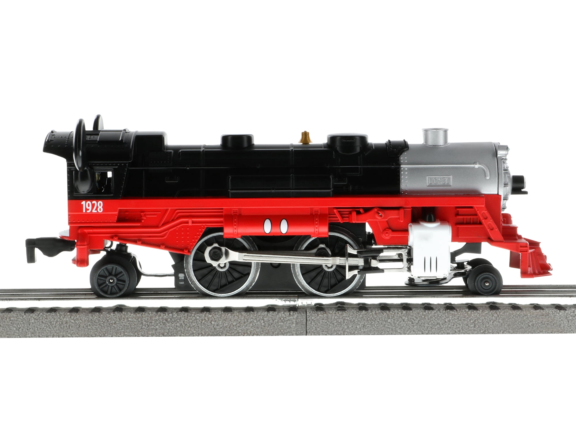 lionel mickey mouse & friends express lionchief set with bluetooth train set