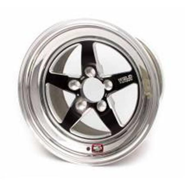 Weld Racing WEL71MB-508B35A 15 x 8.27 Po. 5 x 4.75 Po. Boulon Cercle 3.5 Po. Espacement du Dos 14.6 lbs R-TS Aluminium Forgé Roue Anodisée Noire