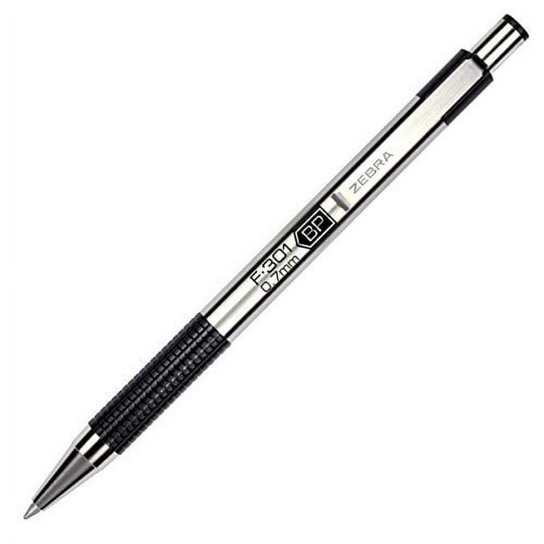 Zebra F-301 Retractable Ballpoint Pen, Fine Point,(27110 Zebra F-301 Retractable Ballpoint Pen, Fine Point,(27110