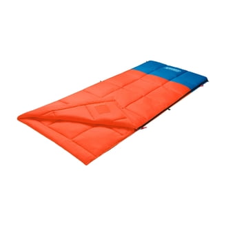 Sac De Couchage Coleman Montauk 40°F, Taille Grande, Couleur Bleu Océan, Neuf