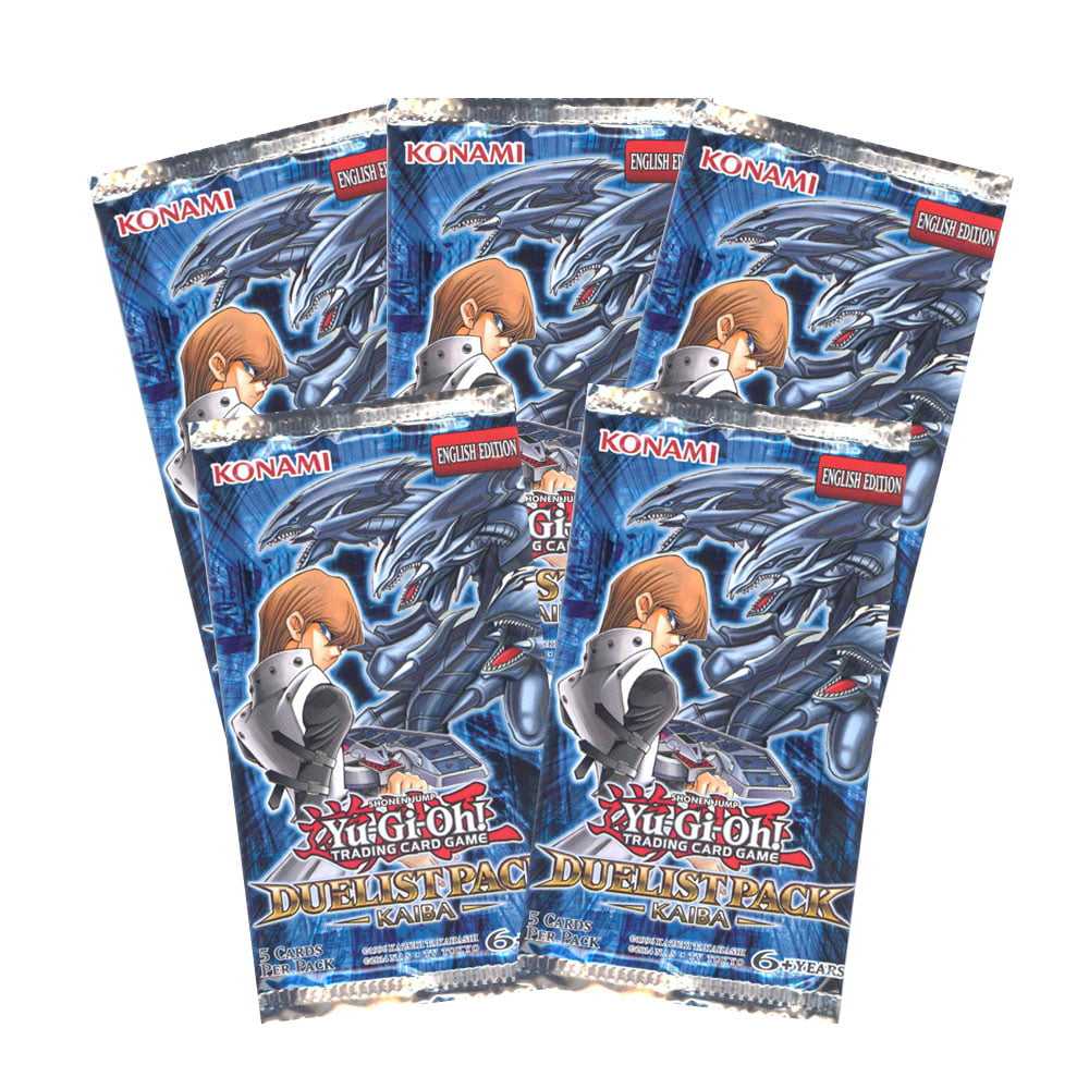 3x Yu-Gi-Oh YuGiOh Duelist Pack KAIBA UNLIMITED Booster Packs SEALED IN HAND!! 