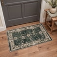 thumbnail image 5 of GENIMO 5'x7' Area Rug for Living Room, Machine Washable Non Slip Low Pile Rug for Bedroom Dining Room, Muted Persian, Dusty Emerald, 5 of 5