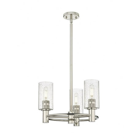 

Innovations Lighting - Crown Point - 3 Light Stem Hung Pendant In Industrial