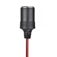 thumbnail image 1 of 12/24V DC Female Car Cigarette Lighter Socket Plug Connector Adapter Cable Suitable For 12V/24V 5A Power Mayitr, 1 of 5