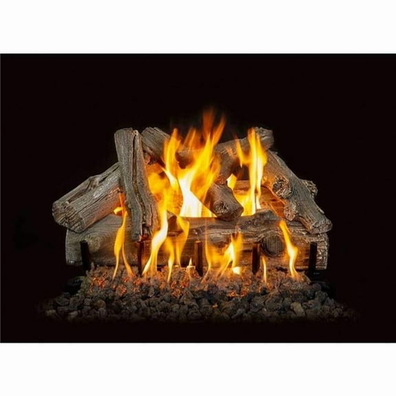 Grand Canyon DRIFTWOOD24LOGS 24 in. Western Driftwood Gas Log Set - 7 Piece