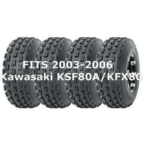 Kawasaki KSF80A/KFX80 2003-2006 Full Set Wanda Sport ATV tires 19x7-8 19x7x8