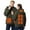 Army Green, variant on Jacenvly New USB Intelligent Constant Top Temperature Heated Windproof Plus Size Coat for Men and Women Winter 9 Heated Jacket Coat Army Green M