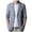 Grey, variant on Men's Lightweight Suit Jacket, Summer Thin Blazer for Office, Breathable Formal Unlined Coat, Stretch Travel Sport Coat, Business Casual Jacket for Hot Weather,
