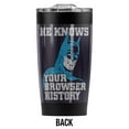 thumbnail image 2 of Batman Knows Stainless Steel Tumbler 20 oz Coffee Travel Mug/Cup, Vacuum Insulated & Double Wall with Leakproof Sliding Lid | Great for Hot Drinks and Cold Beverages, 2 of 7