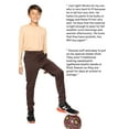 thumbnail image 4 of Stretch Is Comfort Boy's Slim Fit Jogger Play Pant | Child Size 4 -14, 4 of 5