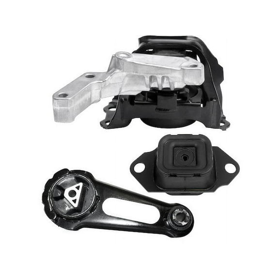 Engine Mount and Transmission Mount Kit - Compatible with 2012 - 2017 Nissan Versa 2013 2014 2015 2016